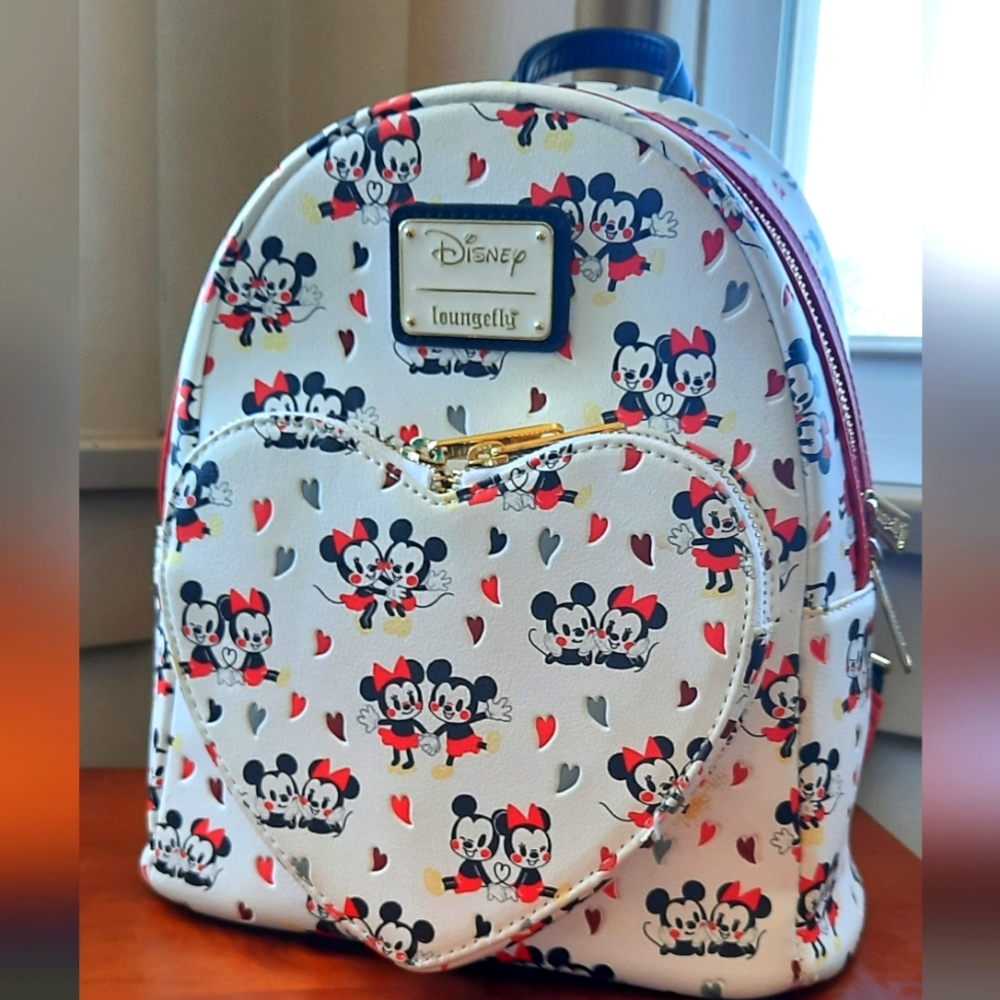 Mickey Loves Minnie Loungefly Bag